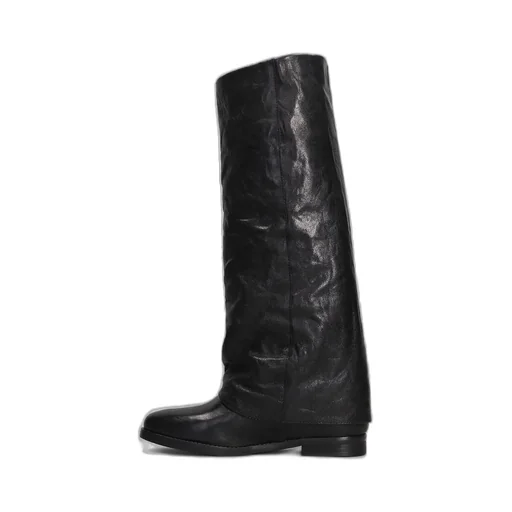 Tall Leather Boots