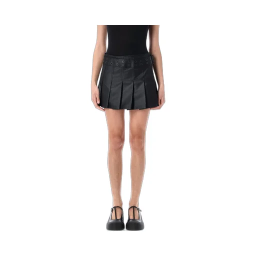 Pleated Mini Skirt