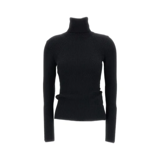 Ribbed Turtleneck Sweater