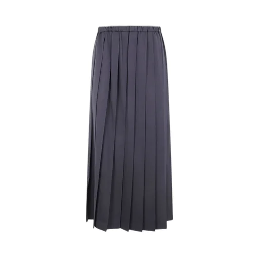 Pleated Maxi Skirt