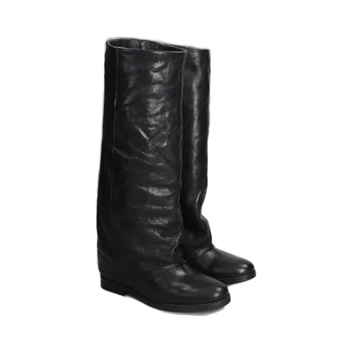 Tall Leather Boots
