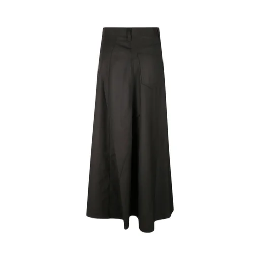 Asymmetric Wrap Skirt