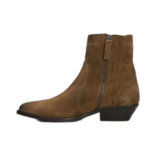 Zip Ankle Boots