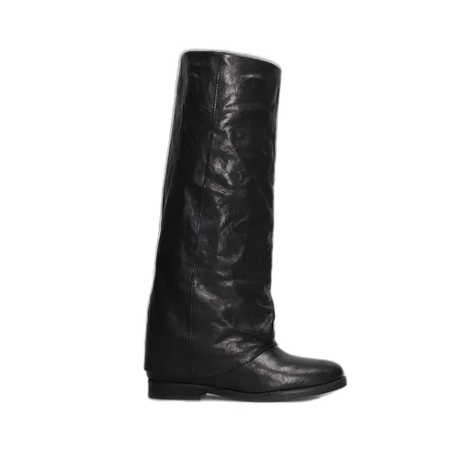 Tall Leather Boots