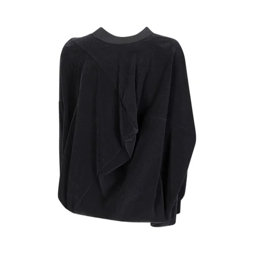 Asymmetric Velvet Top
