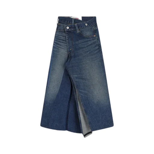 Denim Maxi Skirt