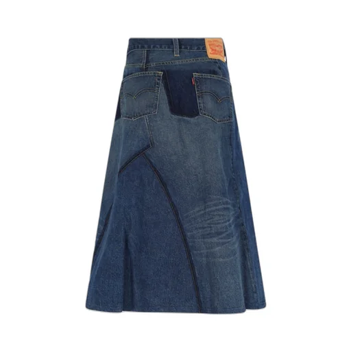 Denim Maxi Skirt