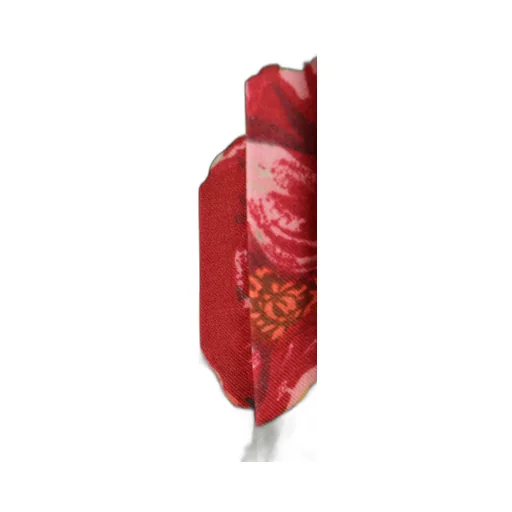 Pleated Floral Print Midi Skirt