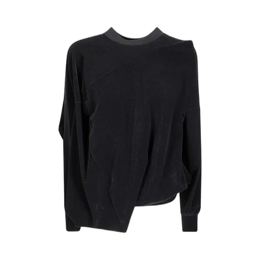 Asymmetric Velvet Top