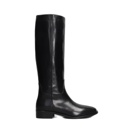 Knee-High Leather Boots