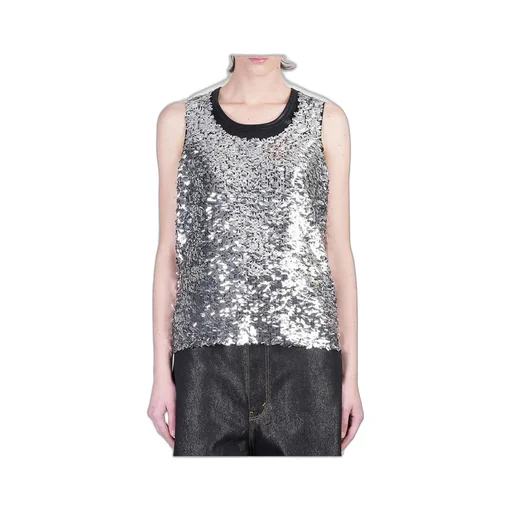 Sequined Tank Top