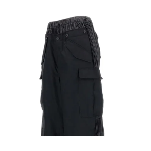 Wide-Leg Cargo Pants
