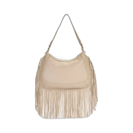 Shoulder Bag With Fringes