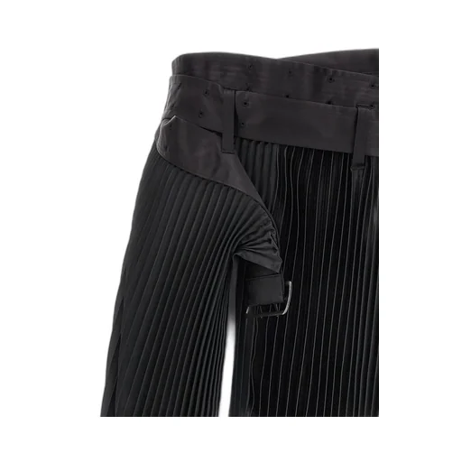 Pleated Midi Skirt
