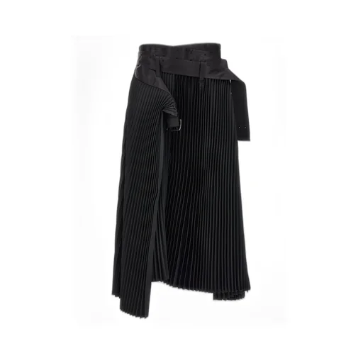 Pleated Midi Skirt