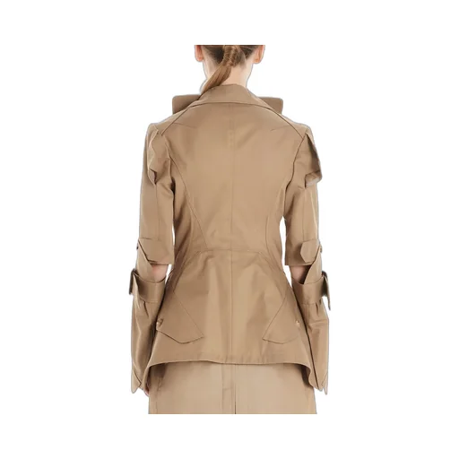 Asymmetric Trench Coat