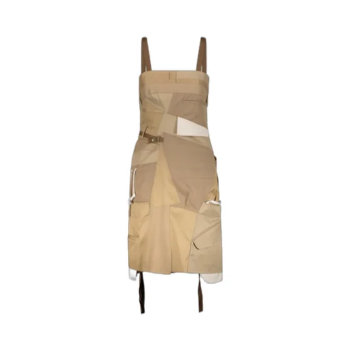 Patchwork Cargo Dress