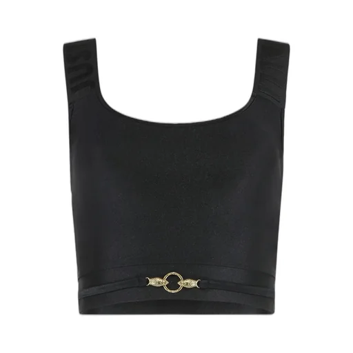 Logo Print Sports Bra