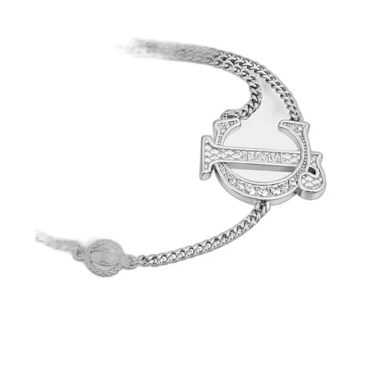 Chain Bracelet With Horseshoe Charm