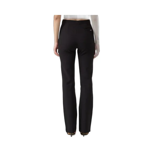 High-Waisted Flare Trousers