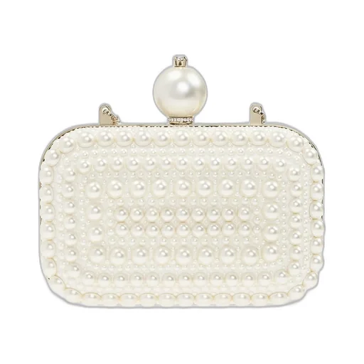 Pearl Embellished Clutch