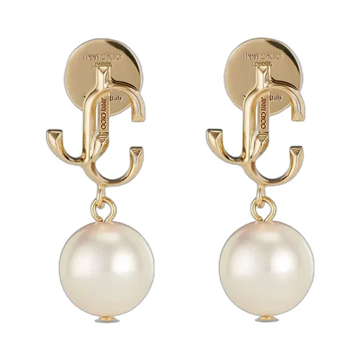 Jc Drop Earrings With Pearl