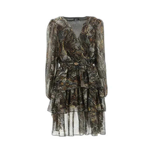 Ruffled Tiered Mini Dress