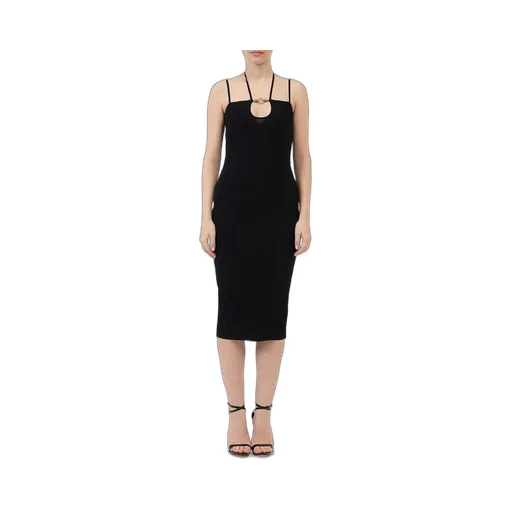 Ribbed Knit Midi Dress