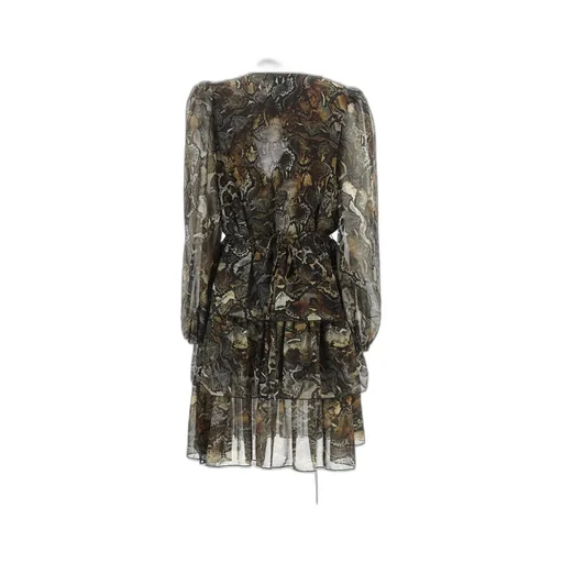 Ruffled Tiered Mini Dress