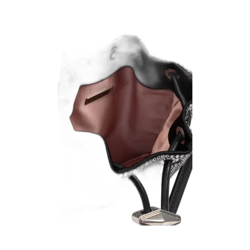 Crystal Bucket Bag