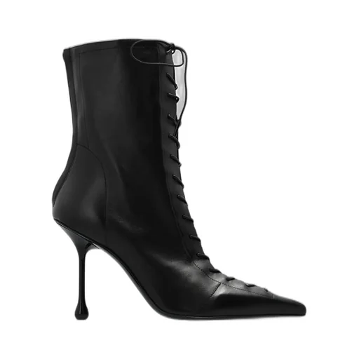 Lace-Up Ankle Boots