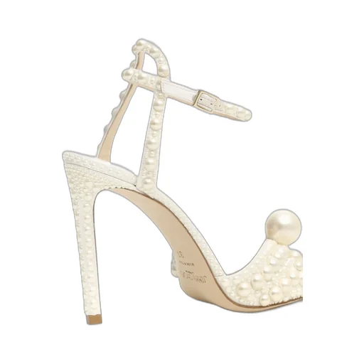 Platform Sandals With Pearls