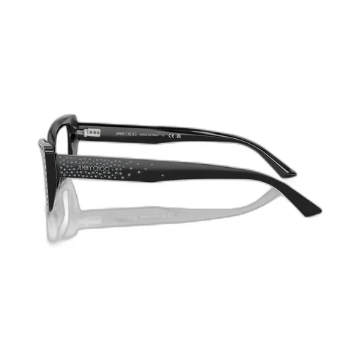 Cat-Eye Glasses With Crystal Embellishments