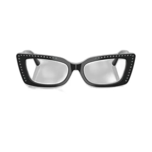 Cat-Eye Glasses With Crystal Embellishments