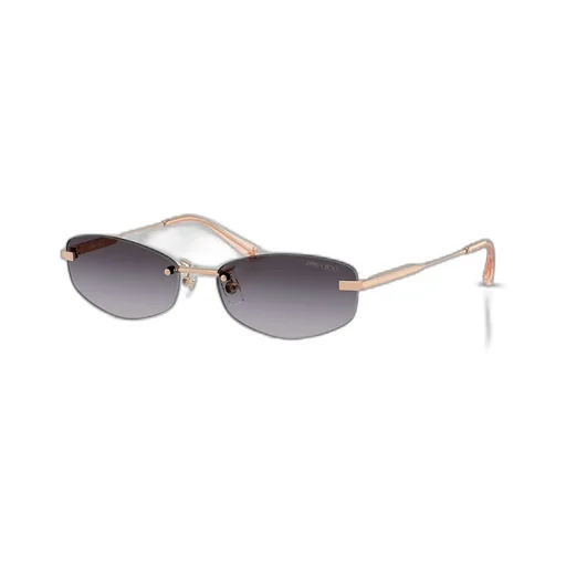 Rimless Cat-Eye Sunglasses