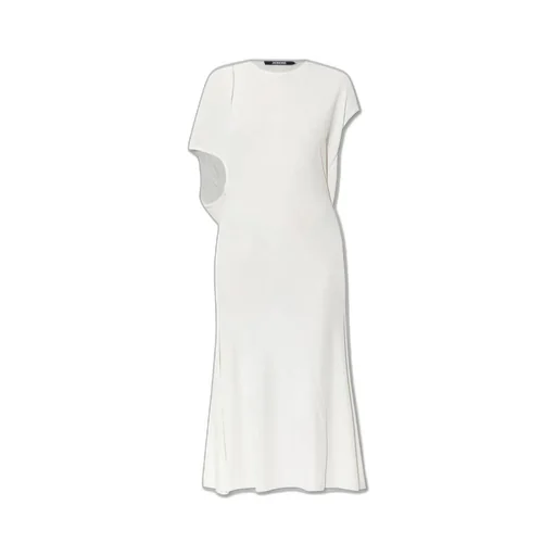 Asymmetric Cape Dress
