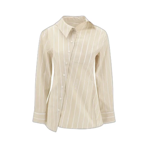 Striped Asymmetric Shirt