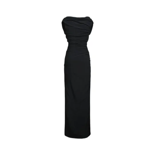 Draped Maxi Dress