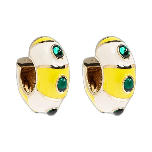 Fish Hoop Earrings