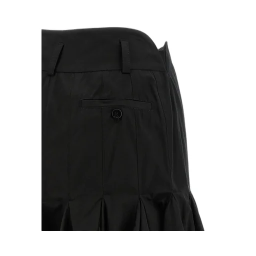 Pleated Maxi Skirt