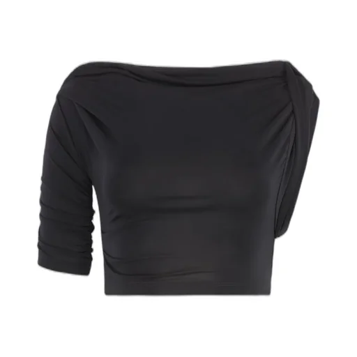 Asymmetric Ruched Top