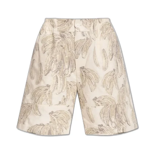 Banana Print Shorts