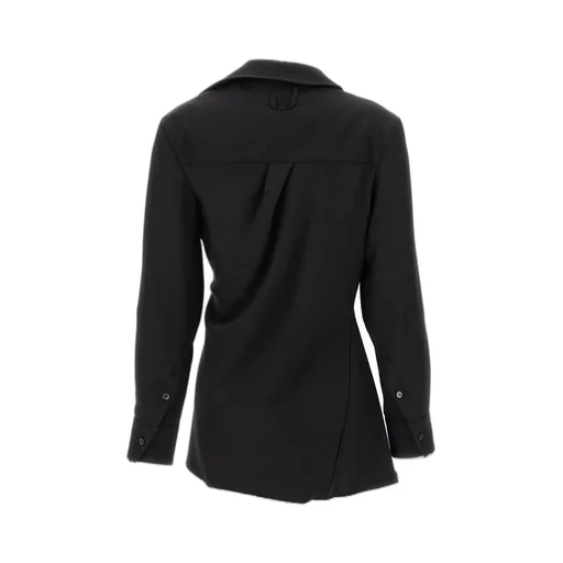 Asymmetric Button-Up Shirt