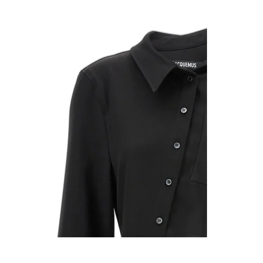 Asymmetric Button-Up Shirt