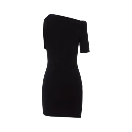 One-Shoulder Ruched Dress