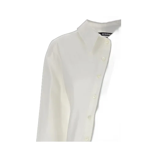 Asymmetric Poplin Shirt