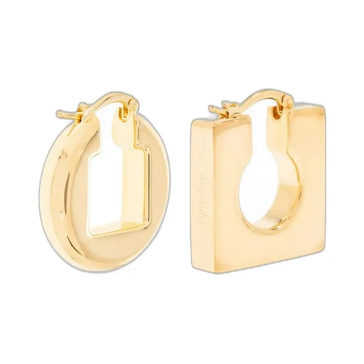 Geometric Hoop Earrings