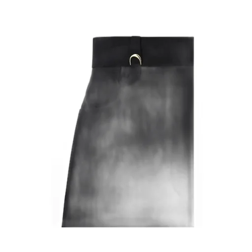 High-Waisted Flared Trousers