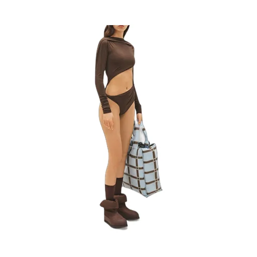 Asymmetric Cutout Bodysuit
