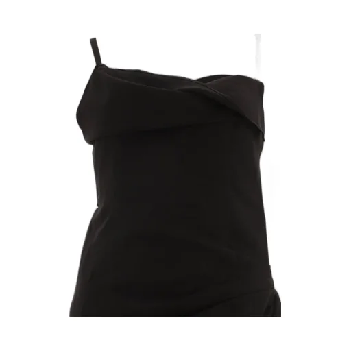 Asymmetric Draped Gown